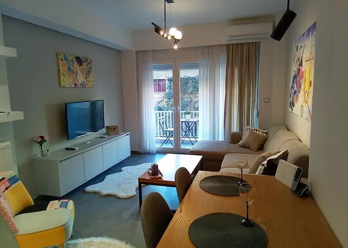 Artemis Luxury In Iktinou Pedestrian & Mitropolitou Iossif Area 塞萨洛尼基