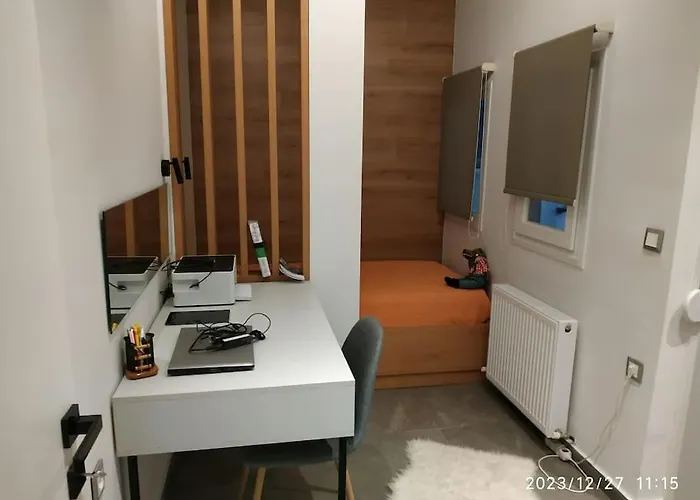 Artemis Luxury In Iktinou Pedestrian & Mitropolitou Iossif Area 公寓 塞萨洛尼基