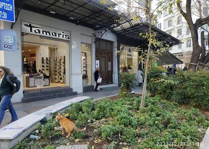 Artemis Luxury In Iktinou Pedestrian & Mitropolitou Iossif Area * 塞萨洛尼基